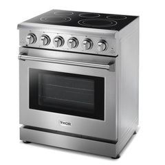 Thor Kitchen Appliance Package - 30 In. Electric Range and 30 In. Range Hood, AP-HRE3001-W