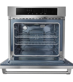 Thor Kitchen Appliance Package - 30 in. Wall Oven, 36 In. Cooktop, Range Hood, Refrigerator with Water and Ice Dispenser, Dishwasher, AP-HEW3001-DC-36-3