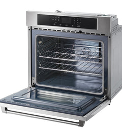 Thor Kitchen Appliance Package - 36 In. Gas Rangetop, Range Hood, Wall Oven, Refrigerator, Dishwasher, AP-HRT3618U-4