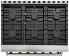 Thor Kitchen Appliance Package 36 Inch Gas Range, Range Hood, AP-LRG3601U-W