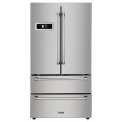 Thor Kitchen Bundle - 48 in. Propane Gas Range, Range Hood, Dishwasher, Refrigerator, AB-LRG4807ULP-W-2