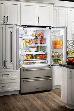 Thor Kitchen Bundle - 48 in. Gas Range, Dishwasher, Refrigerator, Microwave Drawer, AB-LRG4807U-6