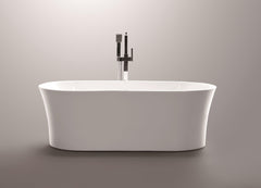 Vanity Art 63 in. x 29.5 in. Freestanding Soaking Bathtub, VA6809