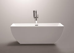 Vanity Art 59 in. x 29.5 in. Freestanding Soaking Bathtub, VA6821