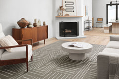 Loloi Rugs Verve Collection Rug in Grey, Mist - 7.8 x 9.8 feet