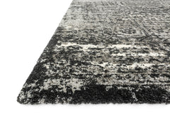 Loloi Rugs Viera Collection Rug in Graphite, Black - 7.6 x 10.5 feet