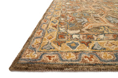 Loloi Rugs Victoria Collection Rug in Walnut, Multi - 7.8 x 9.8 feet