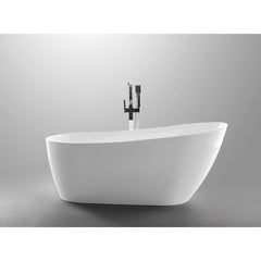 Vanity Art Acrylic 55 in. x 28 in. Freestanding Soaking Bathtub, VA6522-S