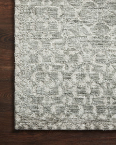 Loloi Rugs Yeshaia Collection Rug in Sand, Pebble - 9.3 x 13 feet