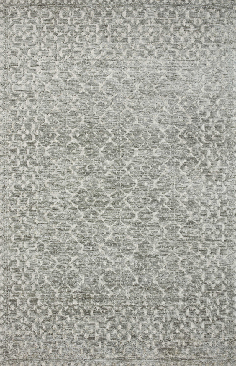 Loloi Rugs Yeshaia Collection Rug in Sand, Pebble - 8.5 x 12 feet