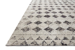 Loloi Rugs Yeshaia Collection Rug in Black, Neutral - 9.3 x 13 feet