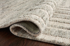 Loloi Rugs Yeshaia Collection Rug in Oatmeal, Silver - 9.3 x 13 feet