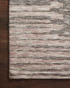 Loloi Rugs Yeshaia Collection Rug in Blush, Taupe - 9.3 x 13 feet