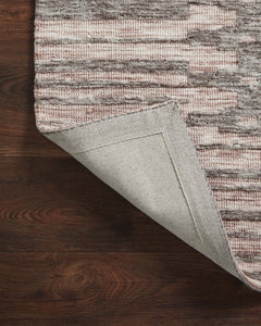 Loloi Rugs Yeshaia Collection Rug in Blush, Taupe - 9.3 x 13 feet