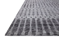 Loloi Rugs Yeshaia Collection Rug in Grey, Charcoal - 9.3 x 13 feet