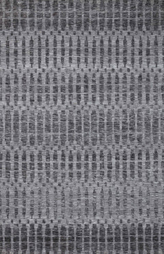 Loloi Rugs Yeshaia Collection Rug in Grey, Charcoal - 9.3 x 13 feet