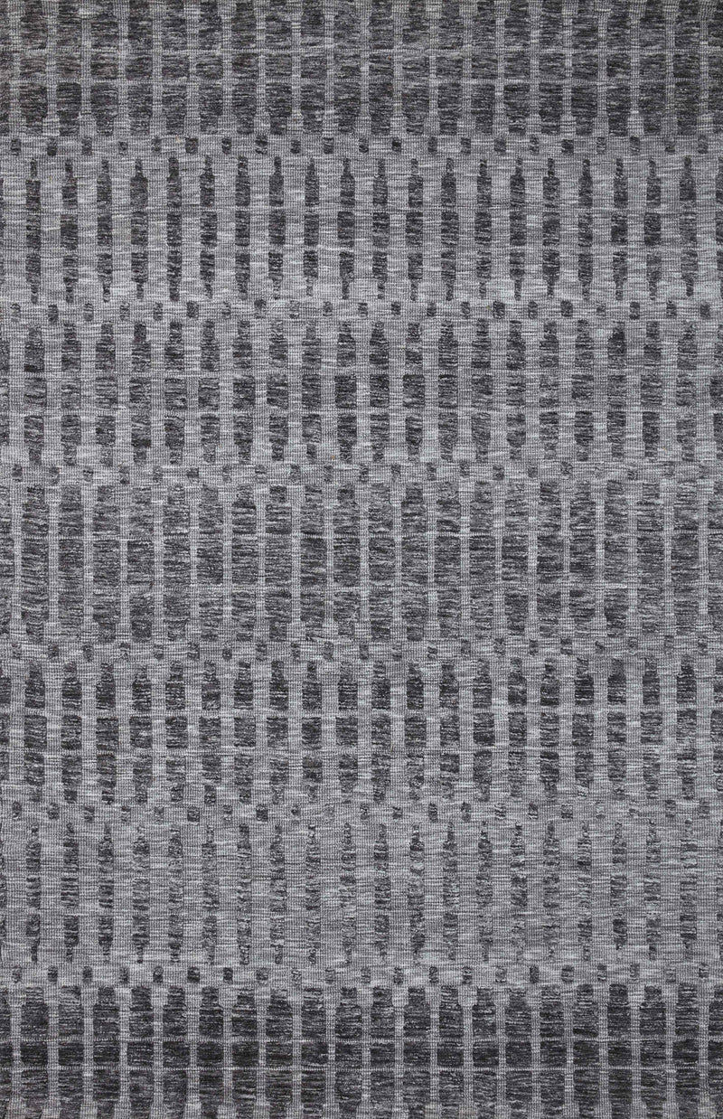 Loloi Rugs Yeshaia Collection Rug in Grey, Charcoal - 8.5 x 12 feet