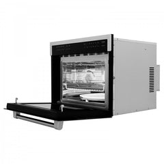 ZLINE Appliance Package - 30 In. Dual Fuel Range, Range Hood, Microwave Oven in Stainless Steel, 3KP-RARHMWO-30