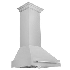 ZLINE 30 Inch DuraSnow® Stainless Steel Range Hood, 8654SNX-30