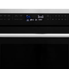 ZLINE Appliance Package - 30 in. Built-in Convection Microwave Oven, 30 in. Single Wall Oven in Stainless Steel, 2KP-MW30-AWS30