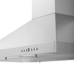 ZLINE 36" Range, Range Hood, Microwave, Dishwasher & Refrigerator Package, 5KPR-RARH36-MWDWV