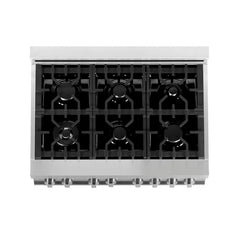 ZLINE Appliance Package - 36 In. Dual Fuel Range, Range Hood, Microwave Oven in Stainless Steel, 3KP-RARHMWO-36