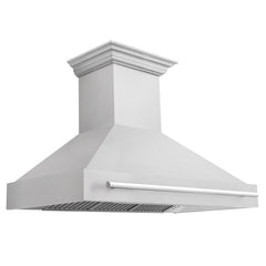 ZLINE 48 Inch DuraSnow® Stainless Steel Range Hood, 8654SNX-48