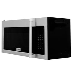 ZLINE Appliance Package - 30 In. Gas Range and Over-The-Range Microwave in Stainless Steel, 2KP-RGOTRH30