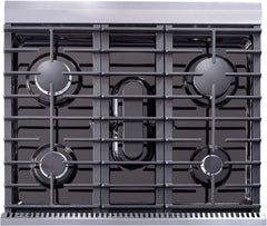 Thor Kitchen Package - 30 In. Gas Range, Range Hood, Microwave Drawer, Refrigerator, Dishwasher, AP-LRG3001U-W-5