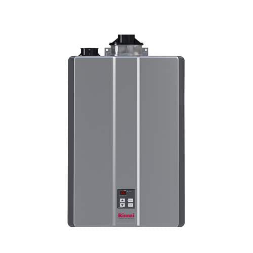 Rinnai High Efficiency Residential 199,000 BTU Natural Gas Interior Tankless Water Heater, RU199iN