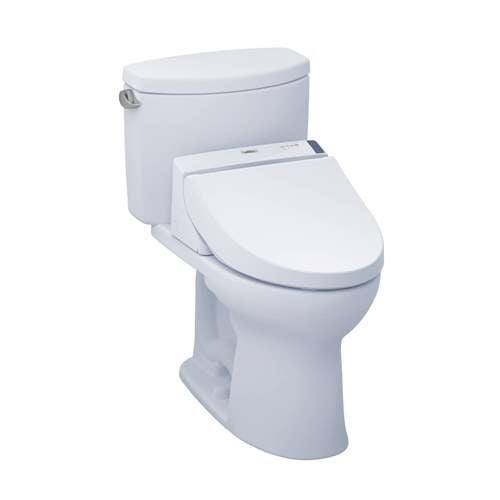 Toto Drake II 1.28 GPF Toilet with WASHLET® C200 Bidet Seat, MW4542044CEFG#01