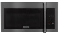 ZLINE Appliance Package - 30 in. Gas Range, Microwave, Refrigerator in Black Stainless, 3KPR-RGBOTRH30