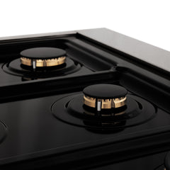 ZLINE Autograph Edition 48 in. Gas Range in DuraSnow® with White Matte Door and Champagne Bronze Accents, RGSZ-WM-48-CB