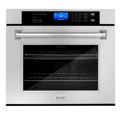 ZLINE Appliance Package - 30 in. Built-in Convection Microwave Oven, 30 in. Single Wall Oven in Stainless Steel, 2KP-MW30-AWS30