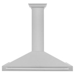 ZLINE 48 Inch DuraSnow® Stainless Steel Range Hood with Stainless Steel Handle, KB4SNX-48