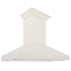 ZLINE 30 in. Wooden Wall Mount Range Hood in White, KPTT-30