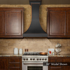 ZLINE 42" Designer Series Oil-Rubbed Bronze Wall Range Hood, 8632B-42