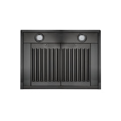 ZLINE 36 in. Kitchen Package with Black Stainless Steel Dual Fuel Range, Convertible Vent Range Hood and Microwave Drawer, 3KP-RABRH36-MW